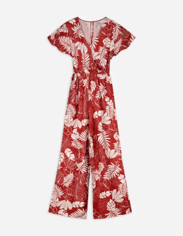 Jumpsuit - Viskose-Mix