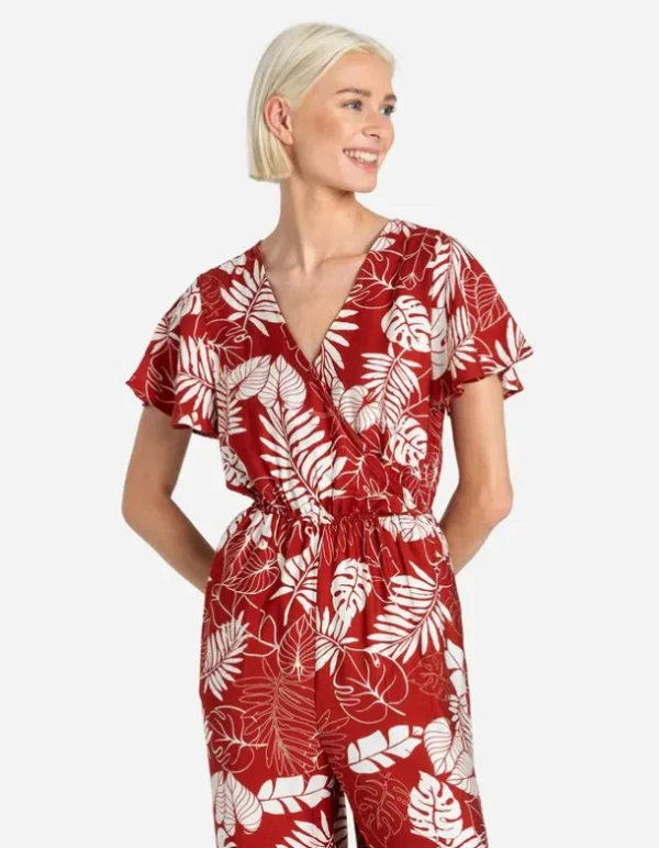 Jumpsuit - Viskose-Mix