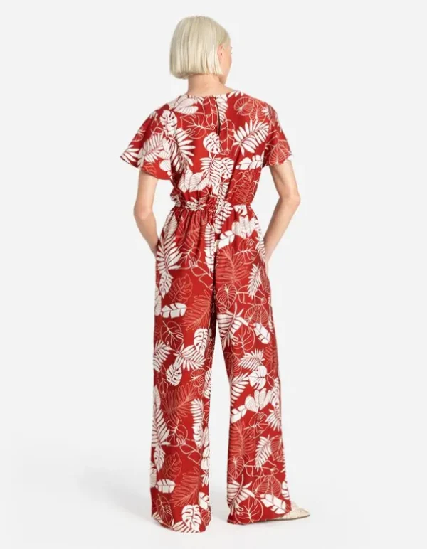 Jumpsuit - Viskose-Mix