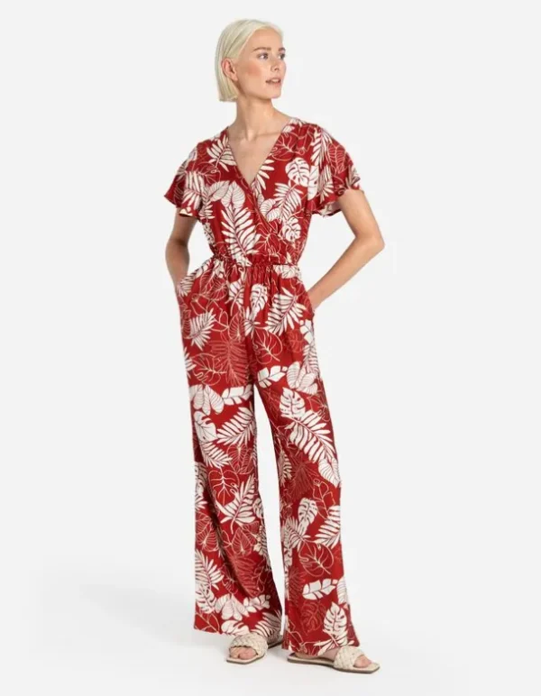 Jumpsuit - Viskose-Mix