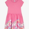 Kleid - ausgestellt - pink