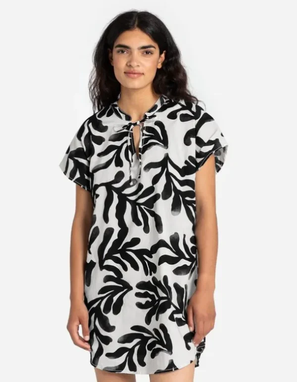 Kleid - Überschnittene Schultern