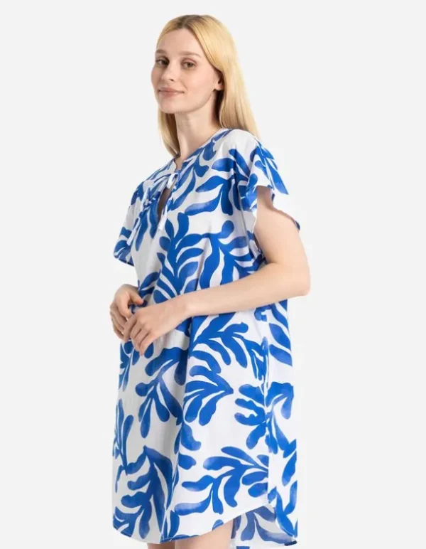 Kleid - Überschnittene Schultern