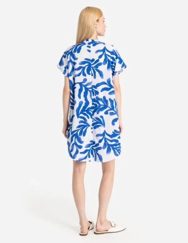 Kleid - Überschnittene Schultern