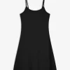 Kleid in A-Linie - Spaghettiträger