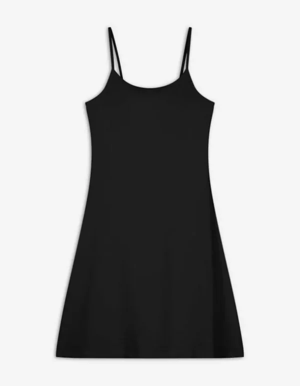 Kleid in A-Linie - Spaghettiträger
