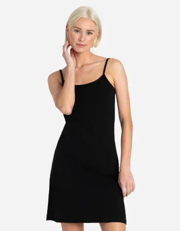 Kleid in A-Linie - Spaghettiträger