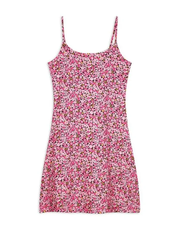 Kleid in A-Linie - Spaghettiträger