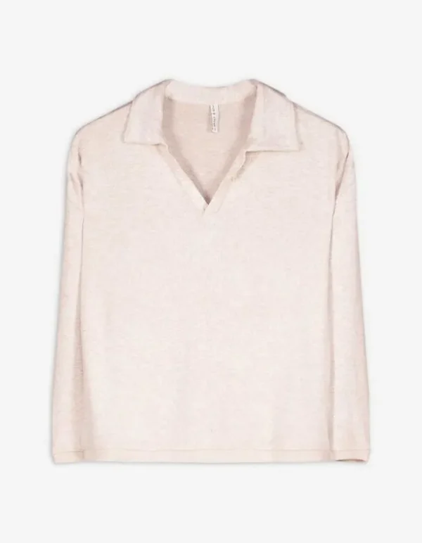 Langarm-Poloshirt - Soft-Touch