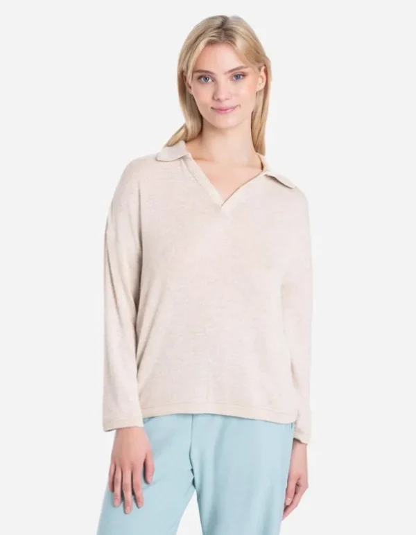 Langarm-Poloshirt - Soft-Touch