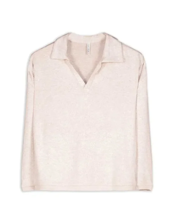 Langarm-Poloshirt - Soft-Touch