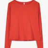 Langarmshirt - Baumwolle