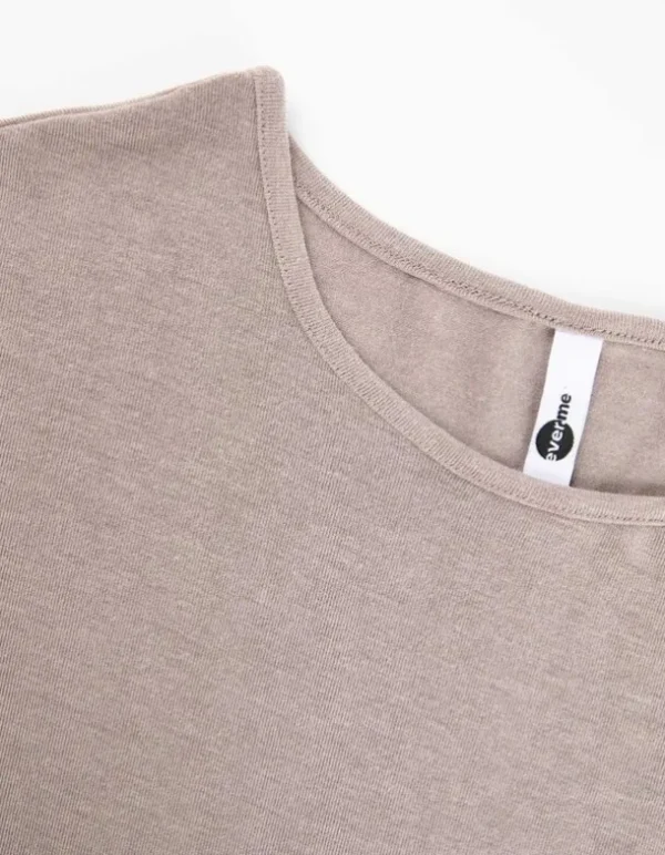 Langarmshirt - Dreiviertelärmel - beige