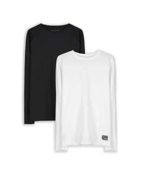 Langarmshirt - 2er-Pack