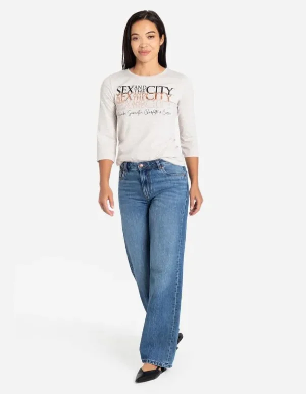 Langarmshirt - Frontprint