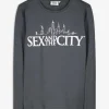 Langarmshirt - Glitzerprint