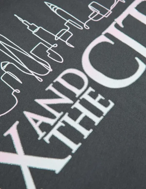 Langarmshirt - Glitzerprint