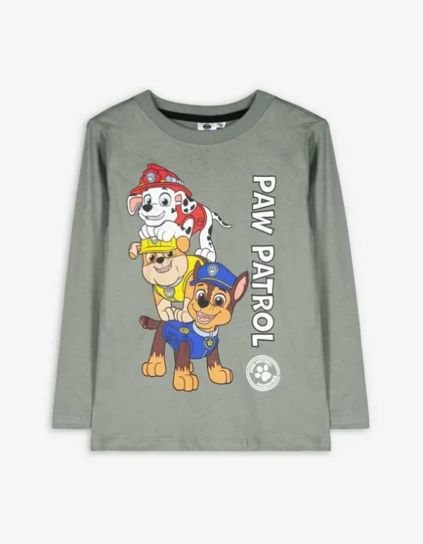 Langarmshirt - Paw Patrol - dunkelgrün