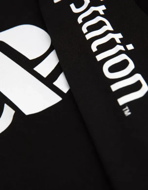 Langarmshirt - PlayStation - schwarz