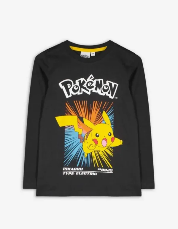 Langarmshirt - Pokémon - dunkelgrau