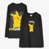 Langarmshirt - Pokémon - dunkelgrau