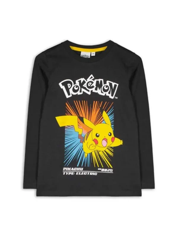 Langarmshirt - Pokémon - dunkelgrau
