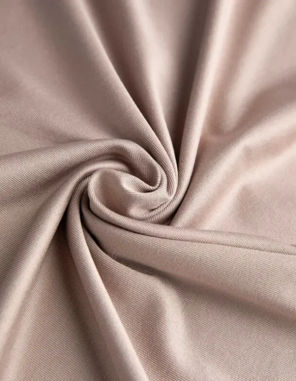 Langarmshirt - Slim Fit - beige