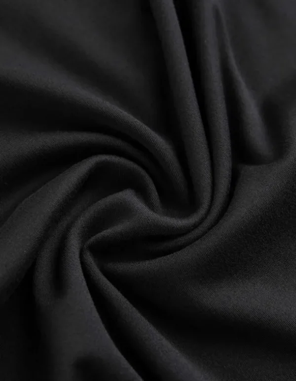 Langarmshirt - Soft-Touch - schwarz