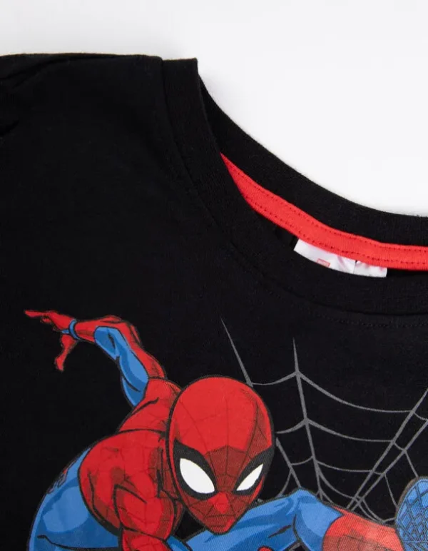 Langarmshirt - Spiderman - schwarz