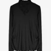 Langarmshirt - Umstandsmode - schwarz