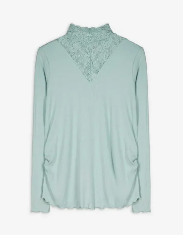 Langarmshirt - Umstandsmode - grün