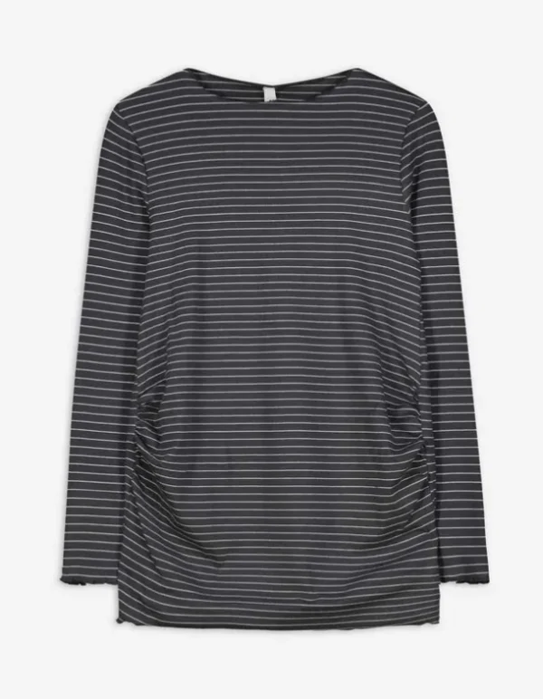 Langarmshirt - Umstandsmode - dunkelgrau