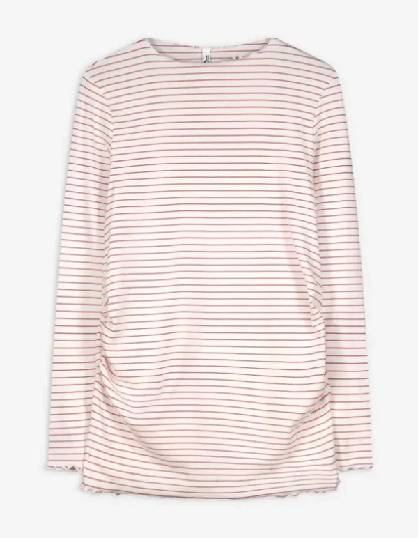 Langarmshirt - Umstandsmode - weiß