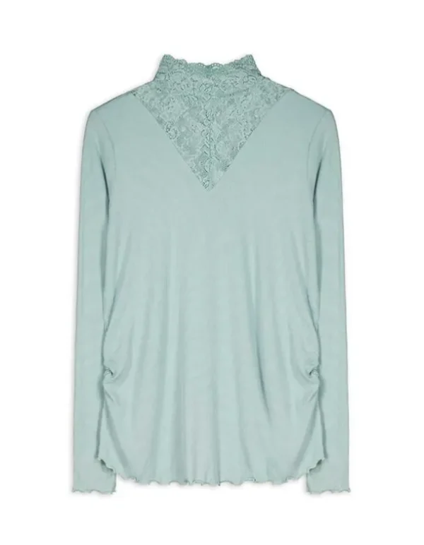 Langarmshirt - Umstandsmode - grün