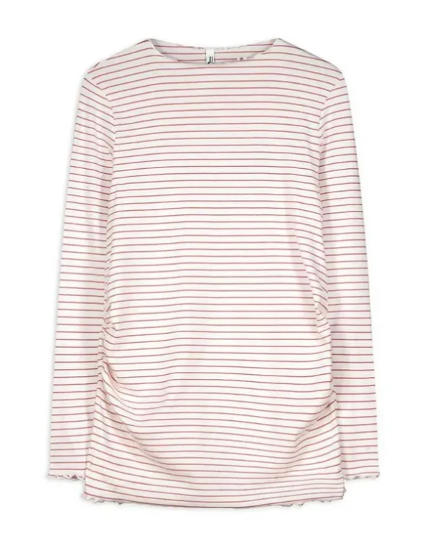 Langarmshirt - Umstandsmode - weiß