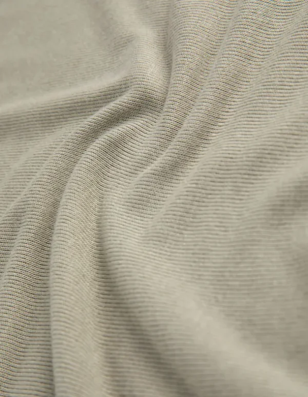 Langarmshirt - Viskose-Anteil - hellgrün