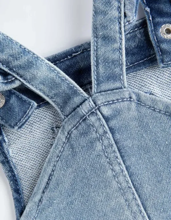 Latzhose - Slim Fit - hellblau