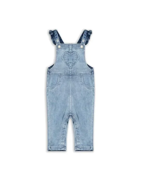 Latzhose - Slim Fit - hellblau