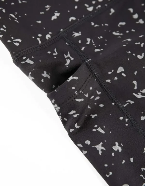 Leggings - Atmungsaktiv - schwarz