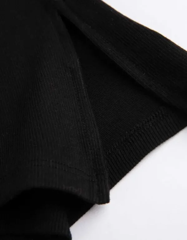 Leggings - Flared Fit - schwarz