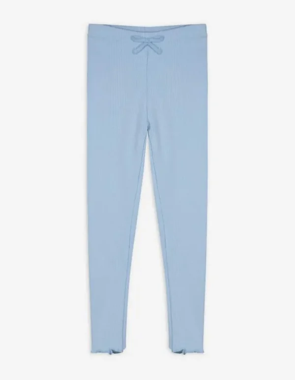 Leggings - Kordel - hellblau