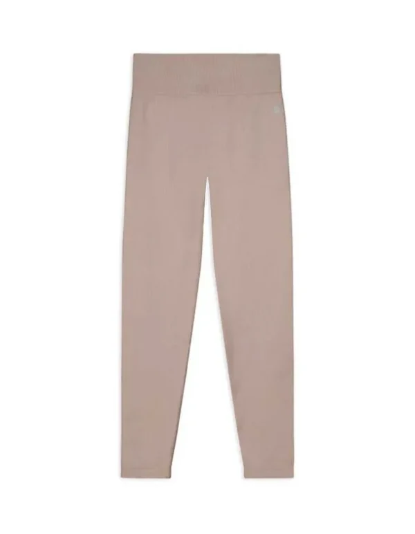 Leggings - Rippenstruktur - beige