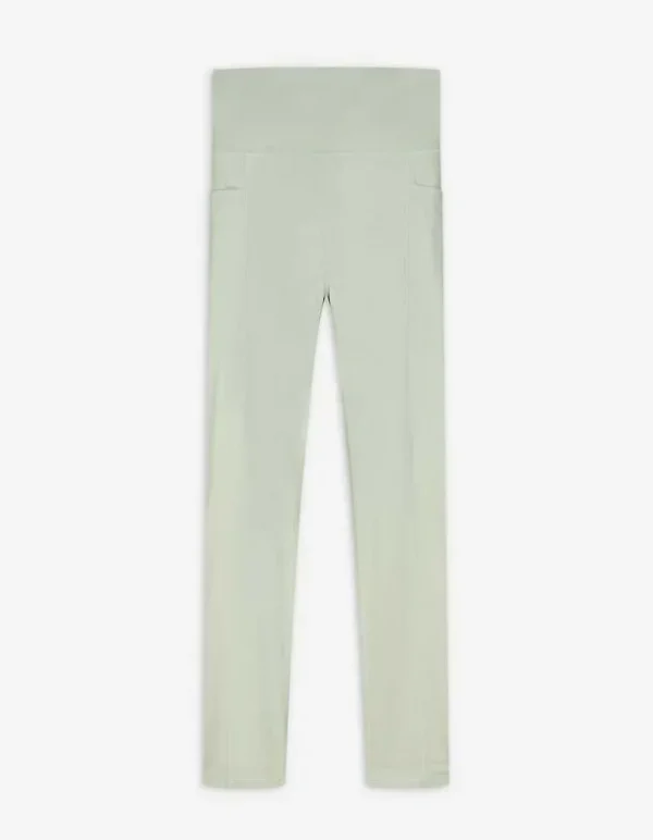 Leggings - Soft-Touch - grün
