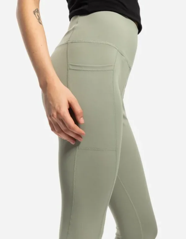 Leggings - Soft-Touch - grün