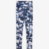 Leggings - Soft-Touch - hellblau