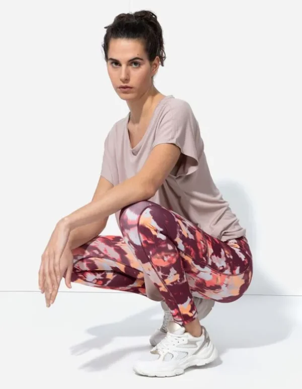 Leggings - Soft-Touch - hellrot