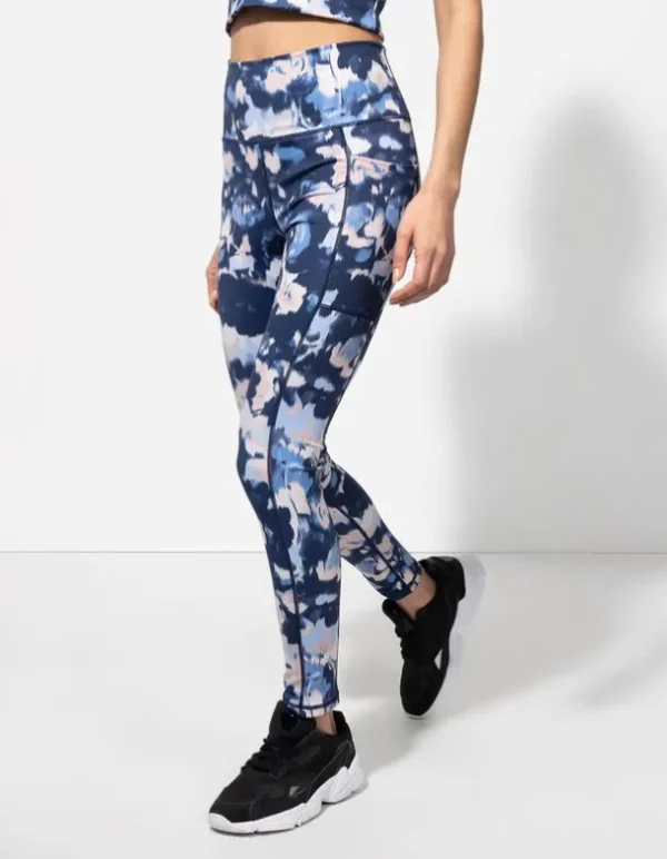 Leggings - Soft-Touch - hellblau