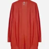 Longcardigan - LENZING™ ECOVERO™ - dunkelrot