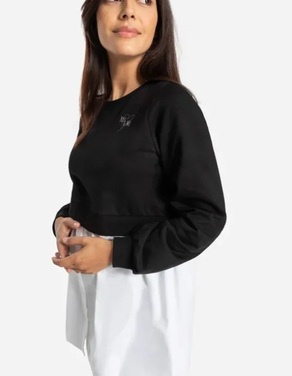 Longpullover - schwarz