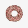 Loop-Schaal - Allover-Print - hellrot